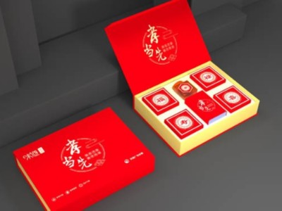 濟南禮盒廠家剖析，如何選擇月餅包裝盒定制的材質(zhì)和色彩？